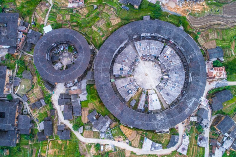 浙江客家土樓文化旅游規(guī)劃核心目的地——巖太土樓櫻花共建園